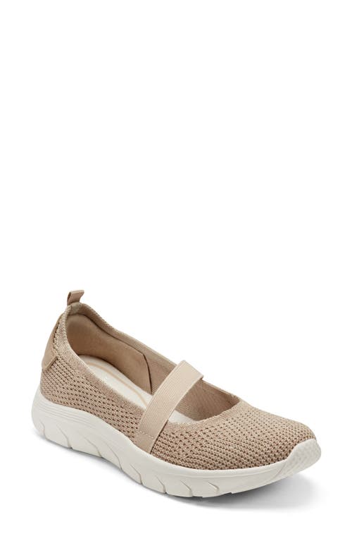 Easy Spirit X Denise Austin Varun Knit Mary Jane Sneaker In Gold