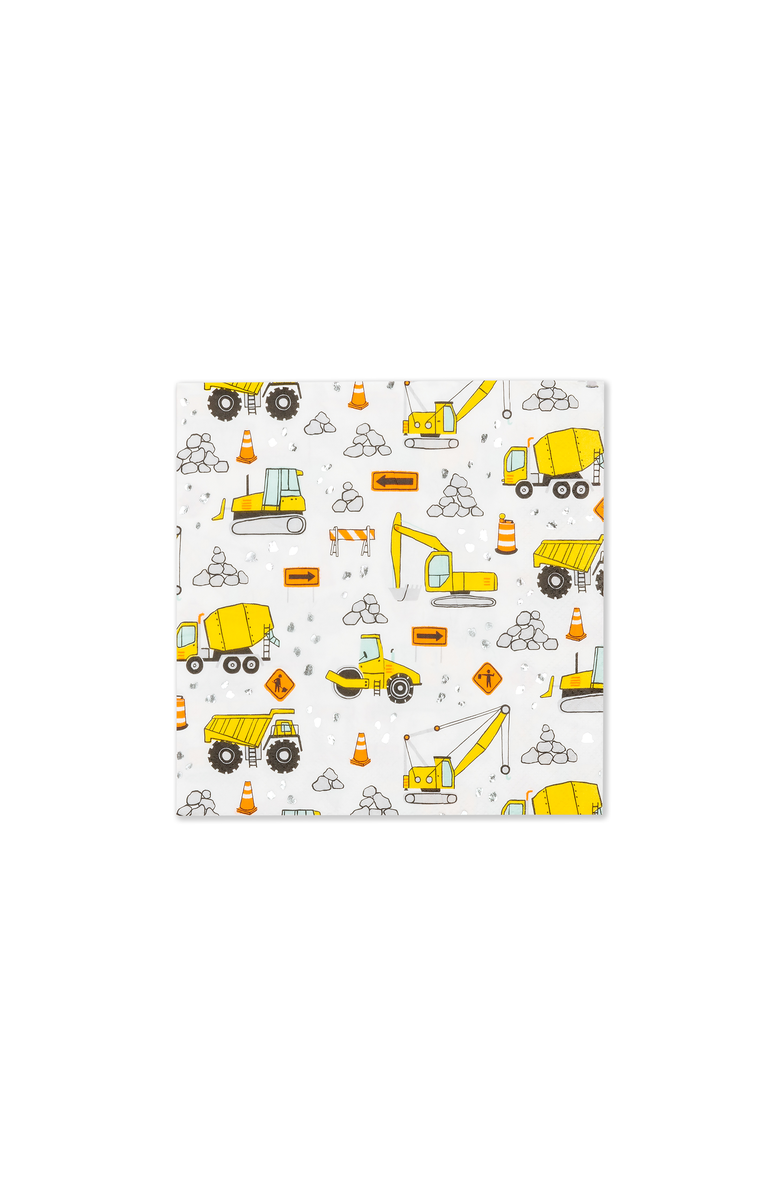 Daydream Society Under Construction Large Napkins, Main, color, Assorted Pre-Pack