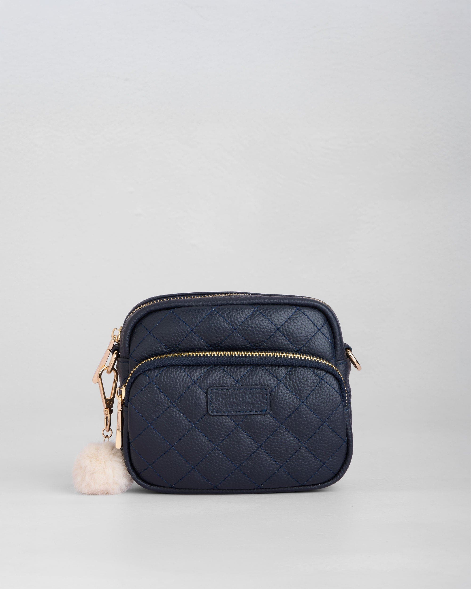  Navy Quilted