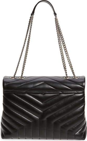 Medium Loulou Matelassé Leather Shoulder Bag