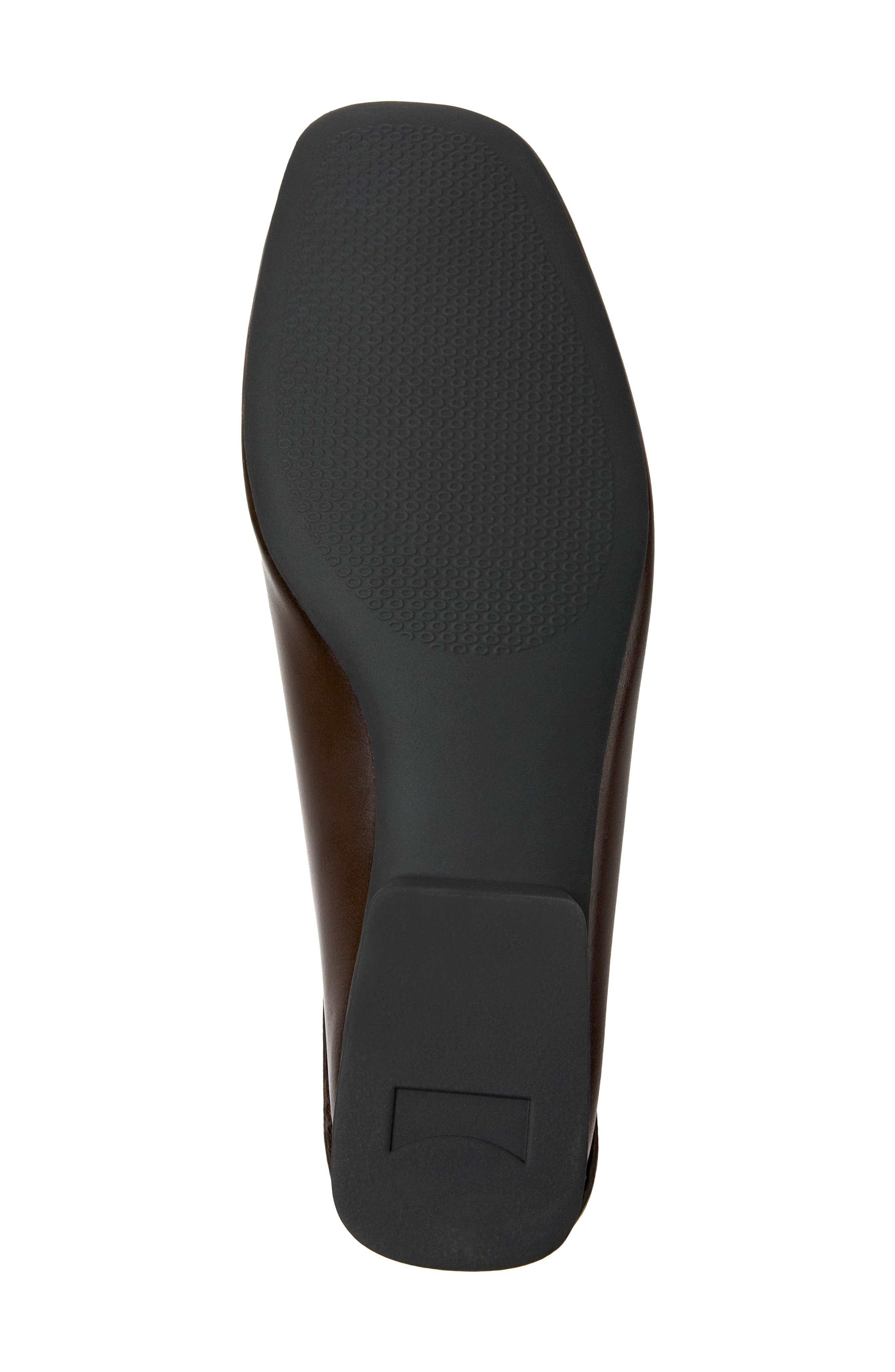 Casi Myra Ballerina Flat, Alternate, color, DARK BROWN