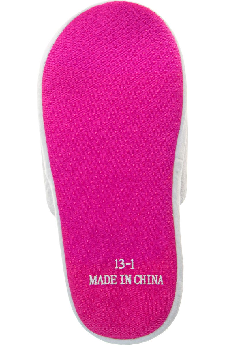 JOSMO Kids' Hello Kitty<sup>®</sup> Dual Size Slipper, Alternate, color, White/ Fuchsia