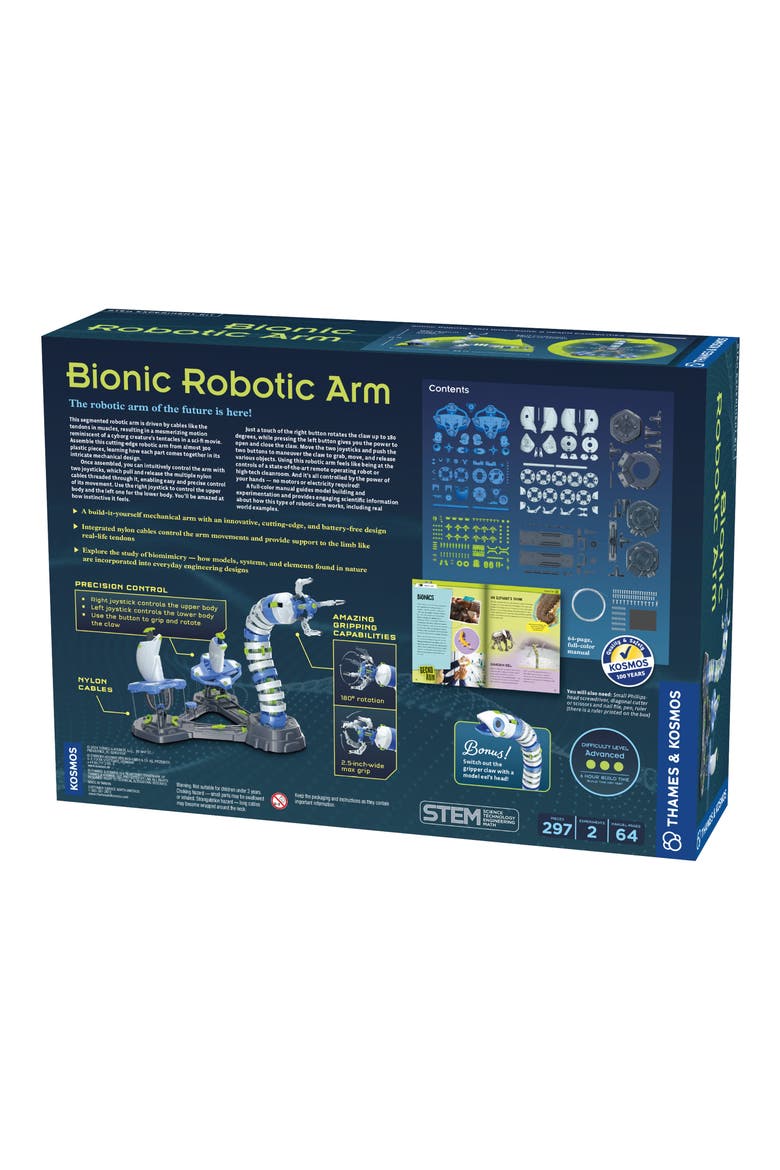 Bionic Robotic Arm Experiment Kit, Alternate, color, MISCELLANEOUS