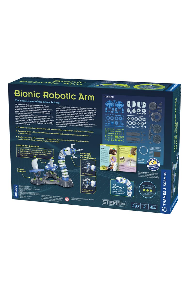 Thames & Kosmos Bionic Robotic Arm Experiment Kit, Alternate, color, Miscellaneous