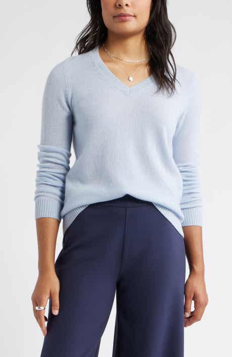 Caslon® Cashmere V-Neck Sweater