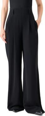 Akris punto Pleated High Waist Trousers