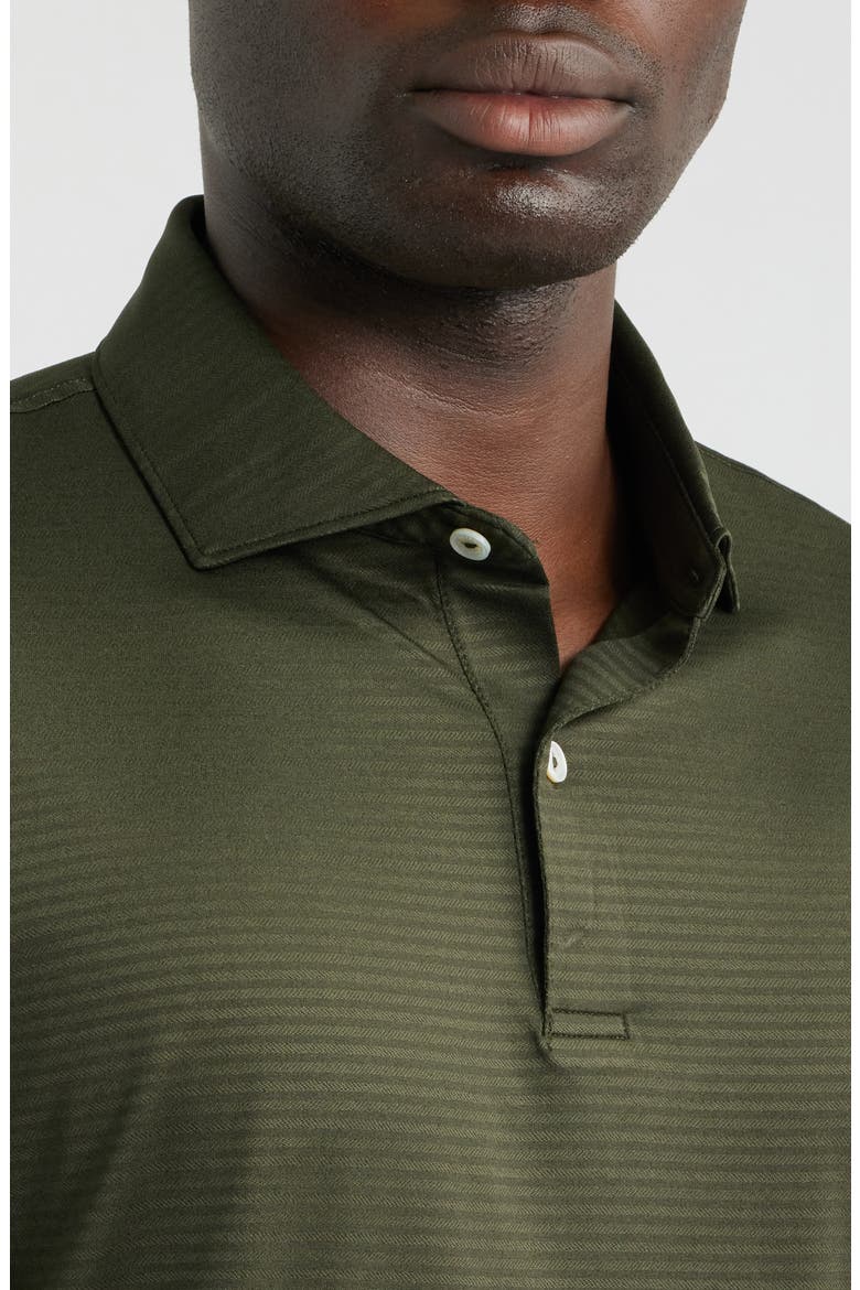 Crown Crafted Empire Performance Polo, Alternate, color, DARK OLIVE