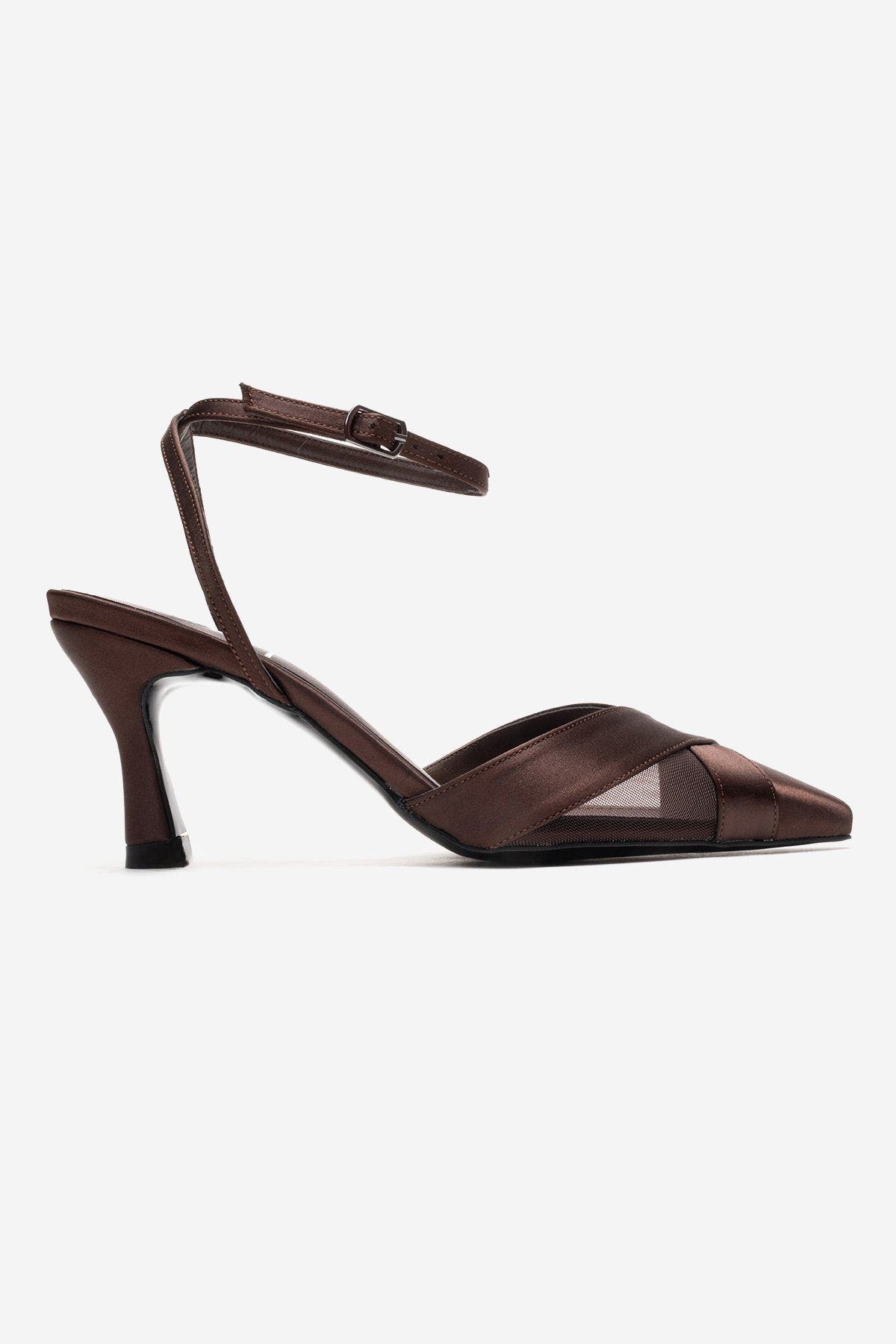 Estela Stiletto Pump, Alternate, color, Brown