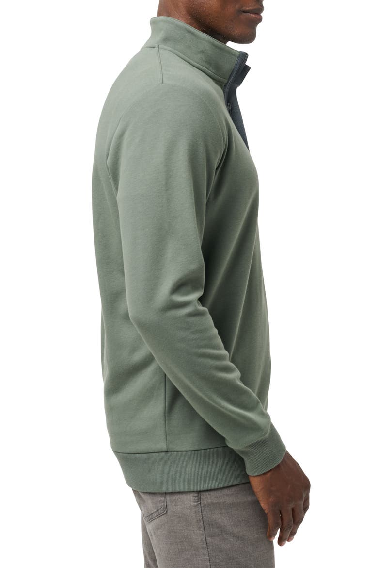Cloud 2.0 Quarter Zip Pullover, Alternate, color, DARK OLIVE