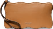 Kate Spade New York zippy leather wristlet