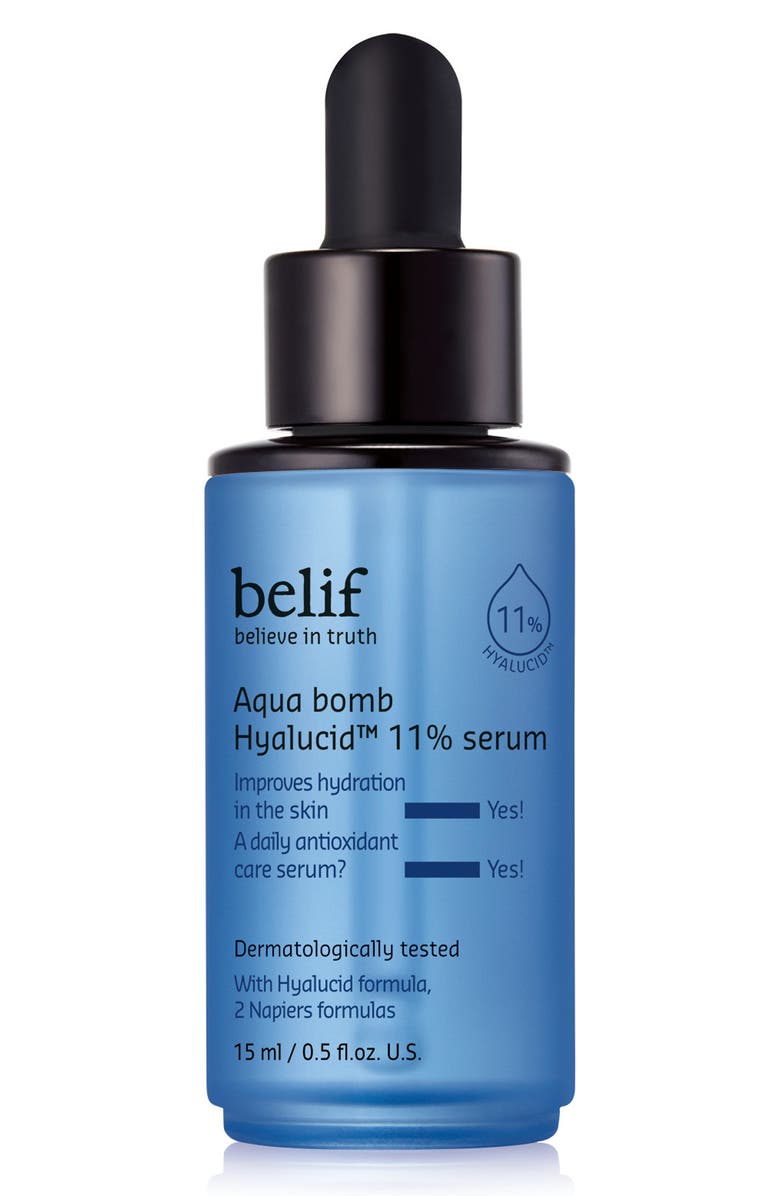 belif Aqua Bomb Hydrating Hyalucid<sup>™</sup> 11% Serum, Main, color, 