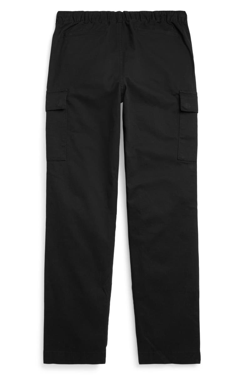 Polo Ralph Lauren Kids' Stretch Twill Cargo Pants, Alternate, color, Black