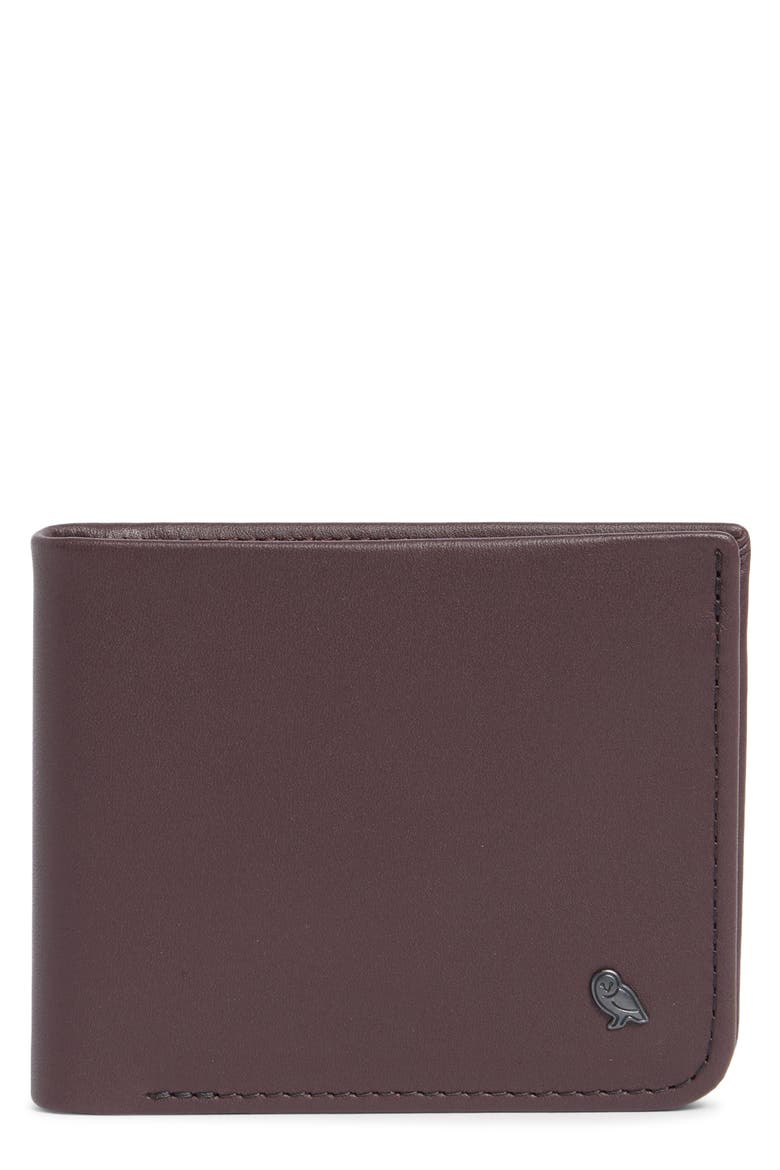 Hide & Seek Bifold Wallet, Main, color, DEEP PLUM