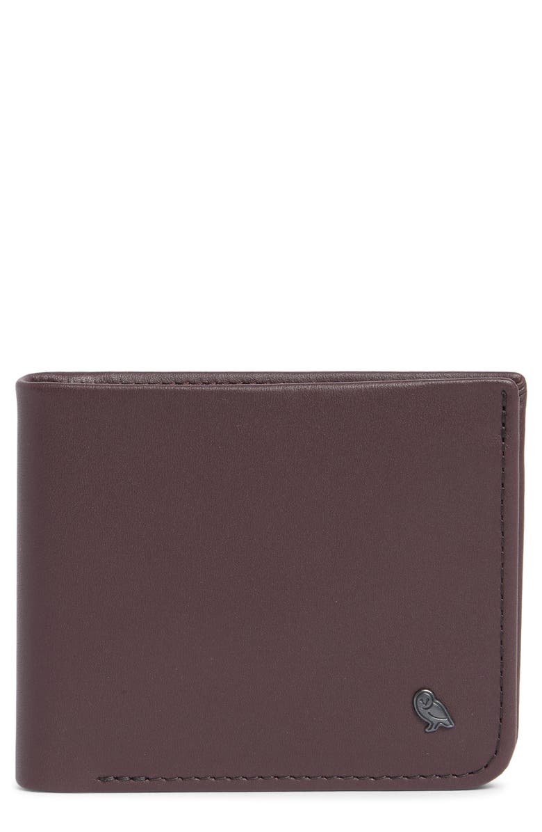 Bellroy Hide & Seek Bifold Wallet, Main, color, Deep Plum
