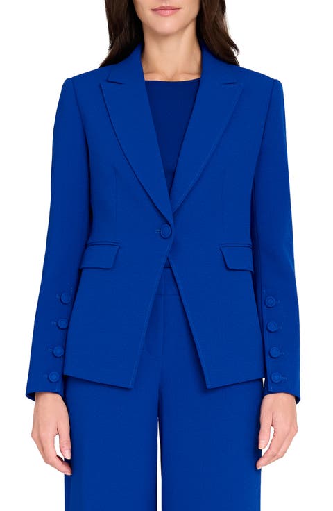 One-Button Blazer (Petite)