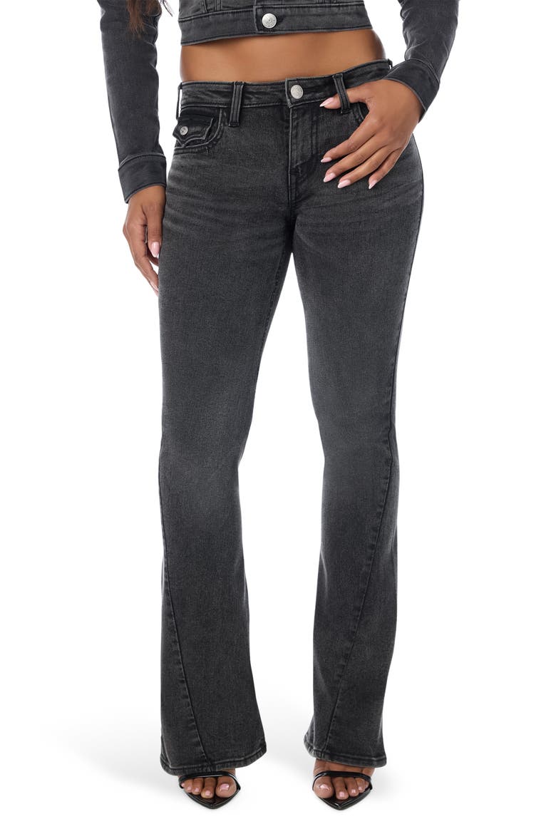 Joey Flare Leg Jeans, Main, color, SADDLE UP WASH
