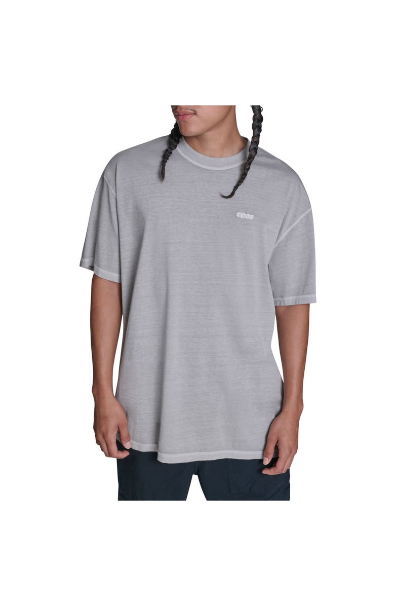 Converse Cons Short Sleeve Tee, Main, color, Grey Area