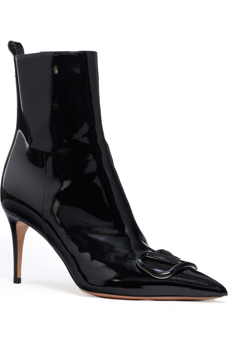Valentino Garavani VLOGO Patent Bootie, Main, color,