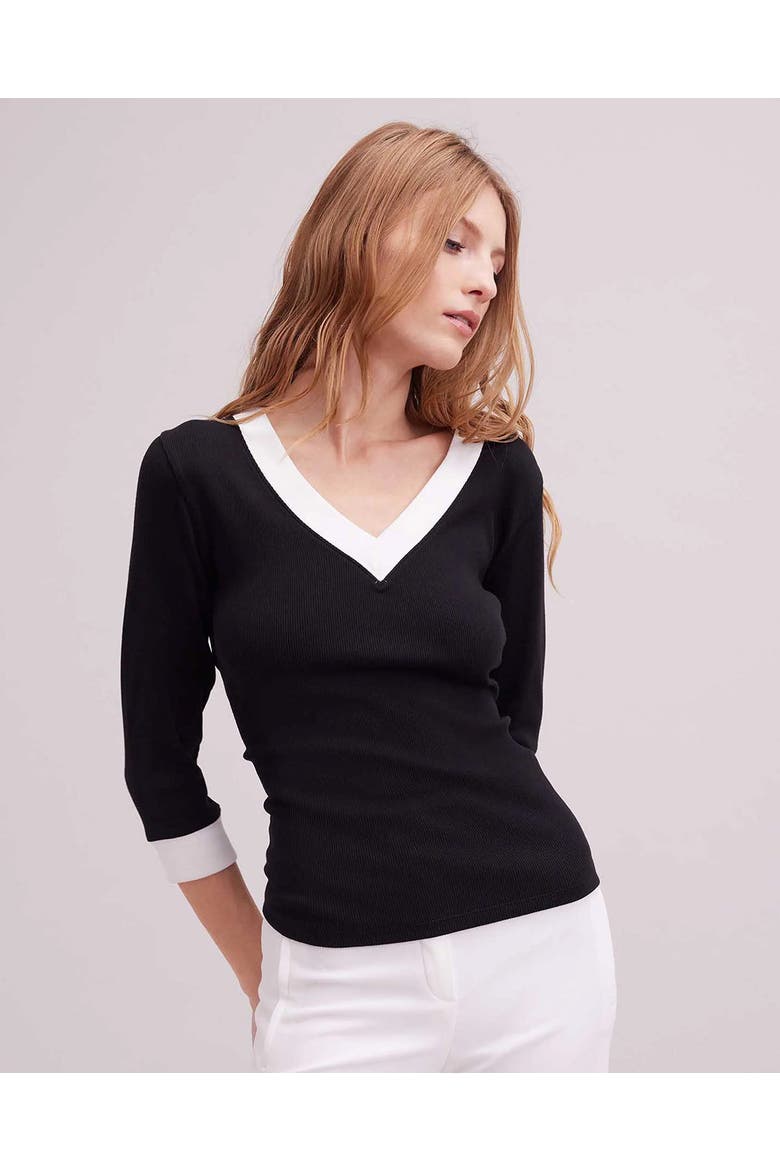 Sol Knit Top, Alternate, color, Black
