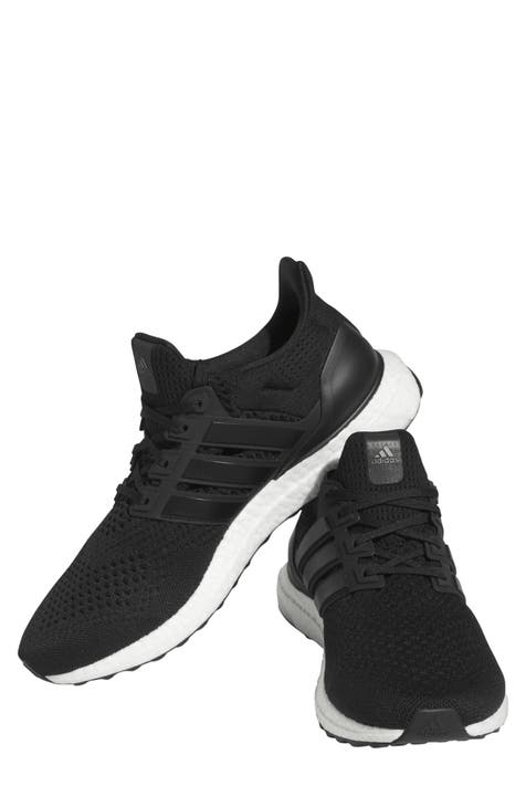 Mens black running shoes best sale