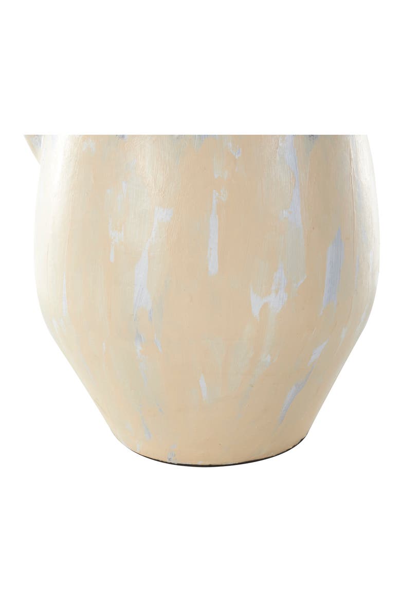 Cream Ceramic Vase, Alternate, color, CREAM