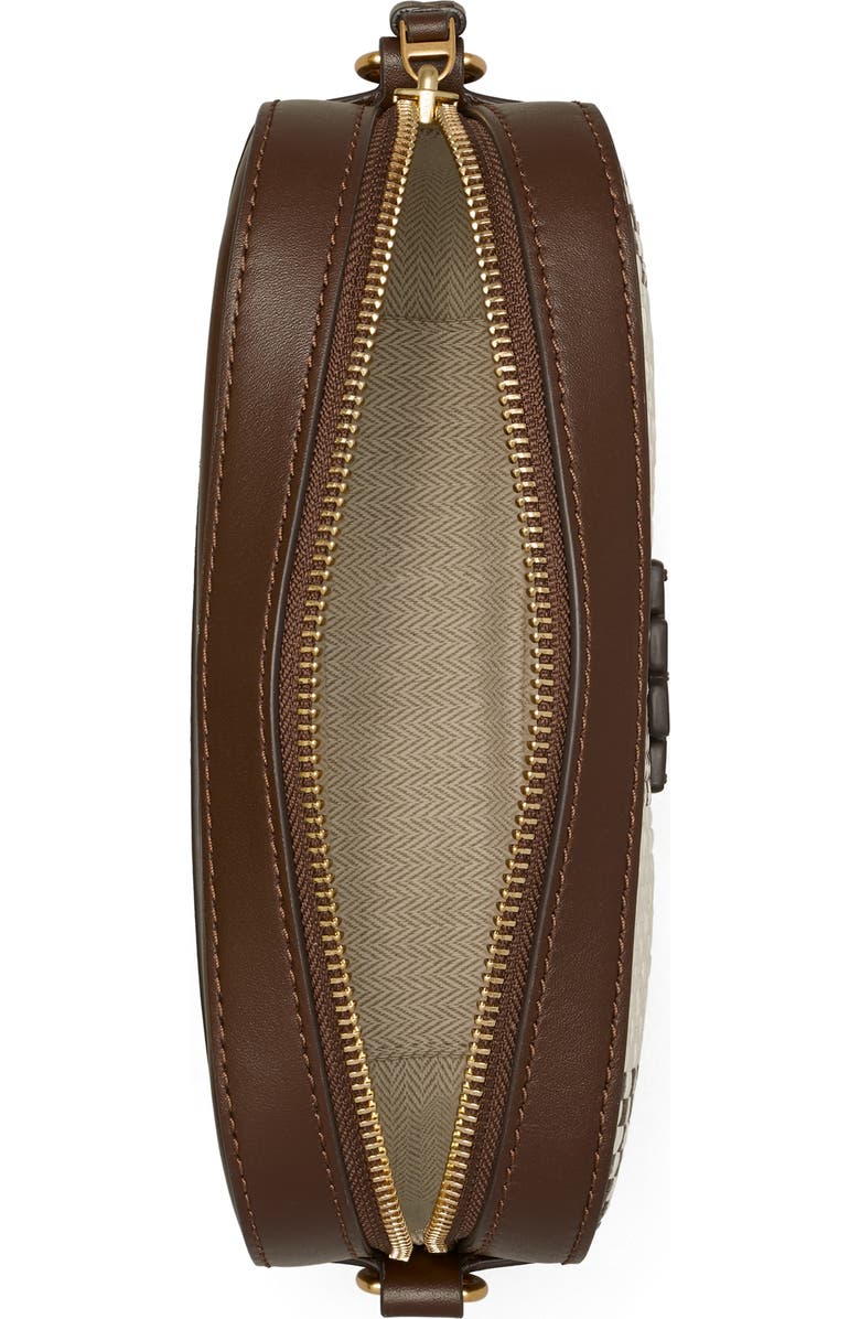 Tory Burch McGraw Woven Plaid Camera Bag, Alternate, color,