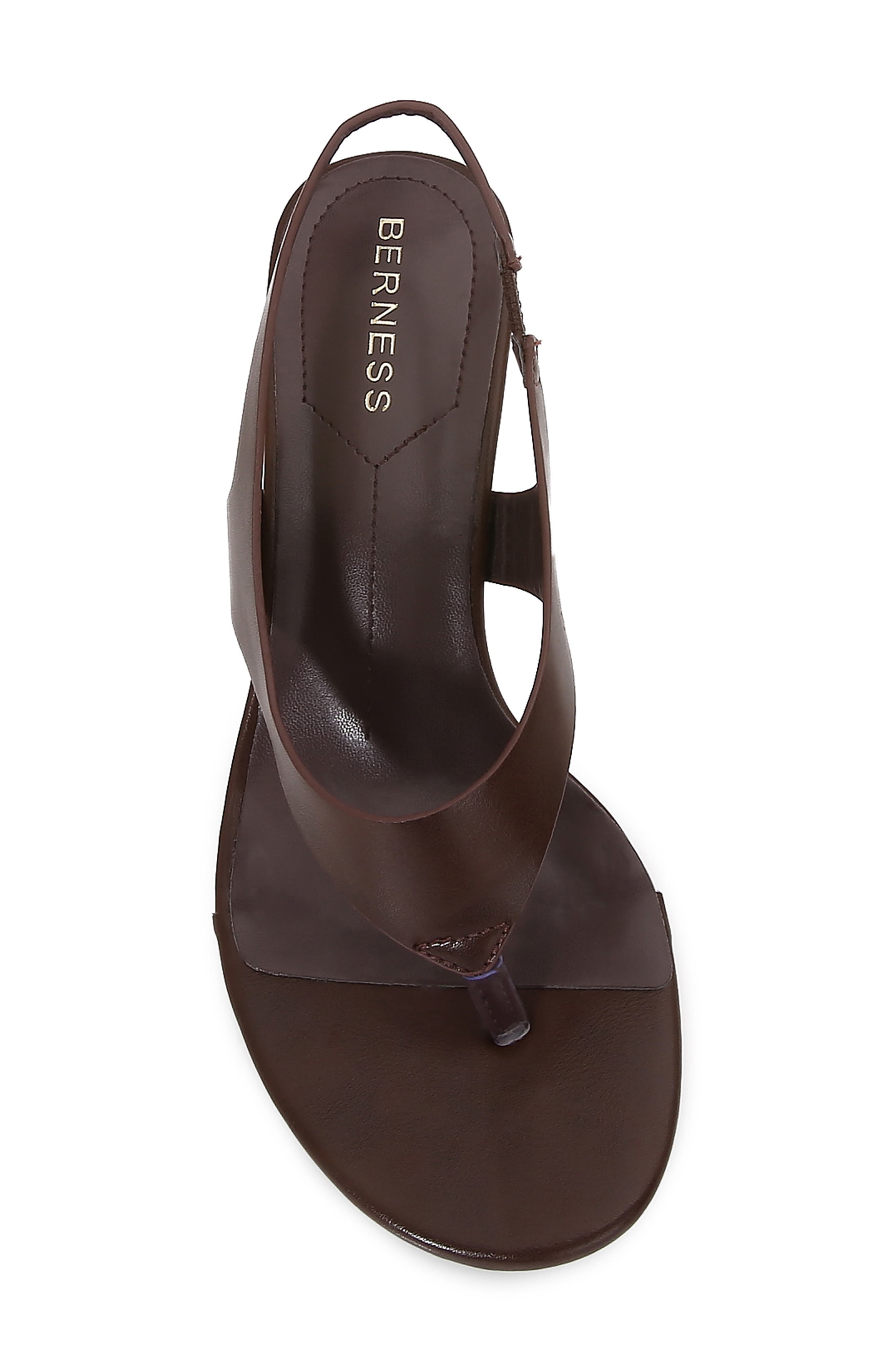 Freddy Kitten Heel Thong Sandal, Alternate, color, COFFEE