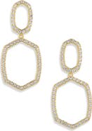 Kendra Scott Daphne Pavé Open Frame Drop Earrings