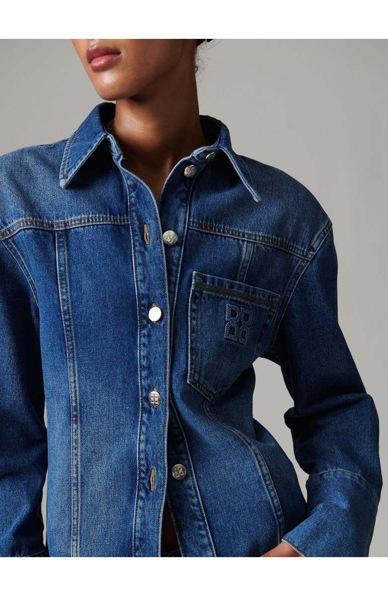 Day Ludmilla Medium Wash Denim Jacket, Alternate, color, Medium Blue