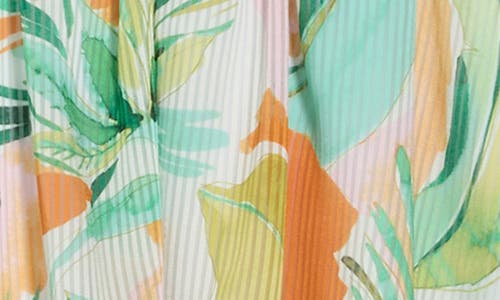 Julia Jordan Flutter Sleeve Tiered Maxi Dress