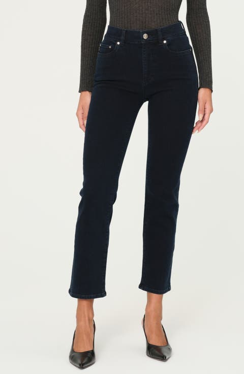 Mara Instasculpt Mid Rise Straight Leg Jeans