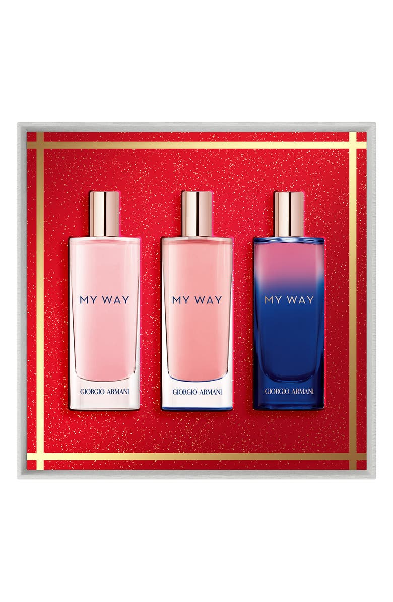 ARMANI beauty My Way 3-Piece Holiday Fragrance Gift Set $141 Value, Alternate, color, 