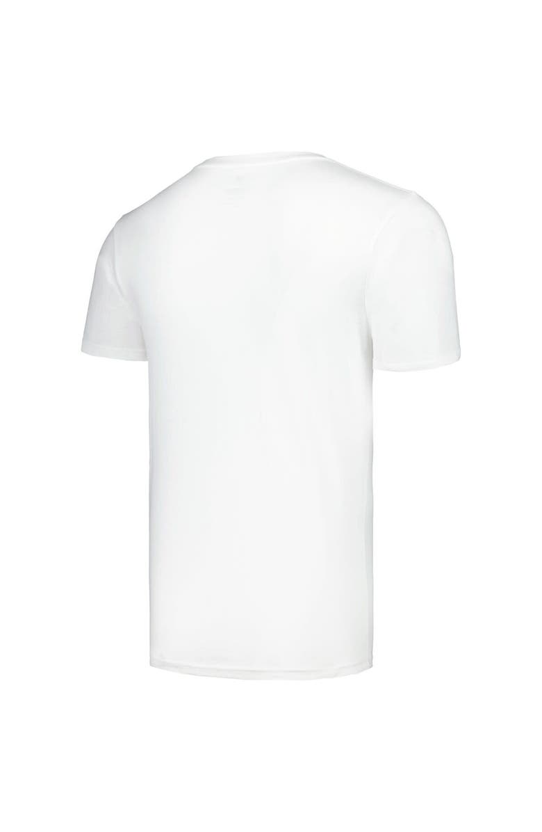 LEAGUE COLLEGIATE WEAR Men's League Collegiate Wear White Miami Hurricanes Smiley All American T-Shirt, Alternate, color, White