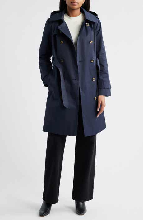 London Fog Double Breasted Trench Coat