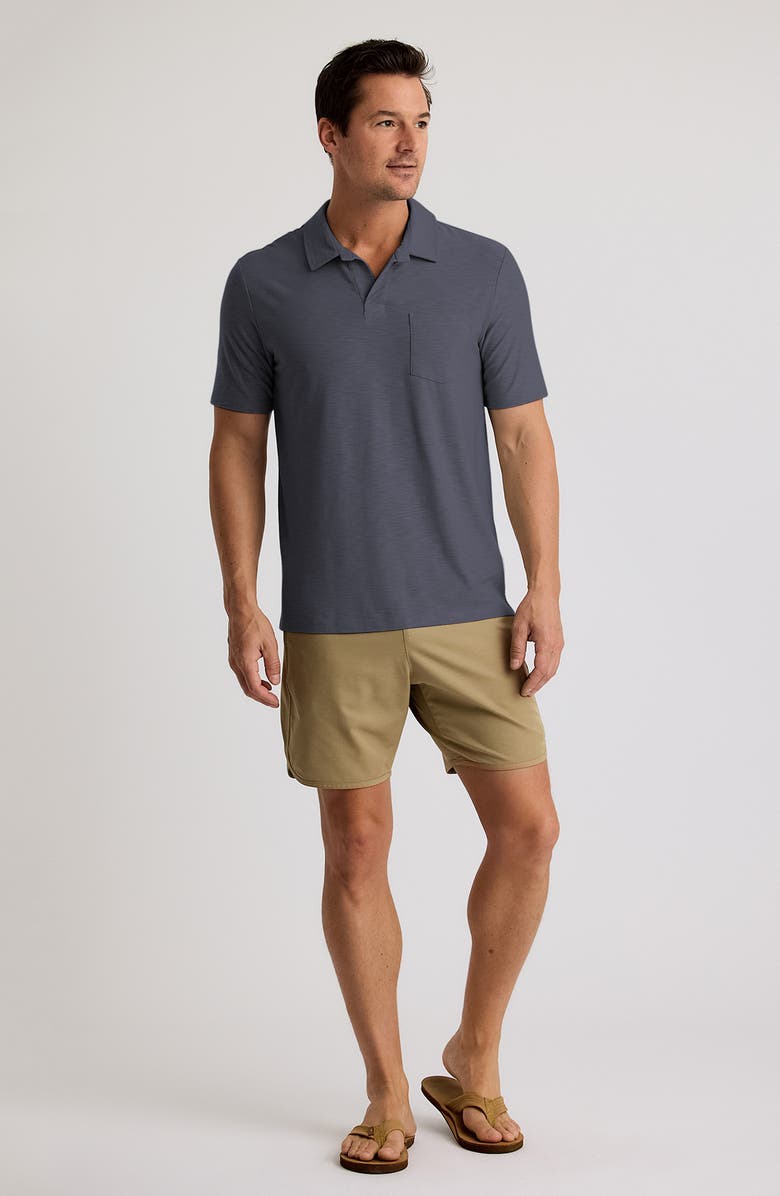 Free Fly Bamboo Slub Polo II, Alternate, color, 