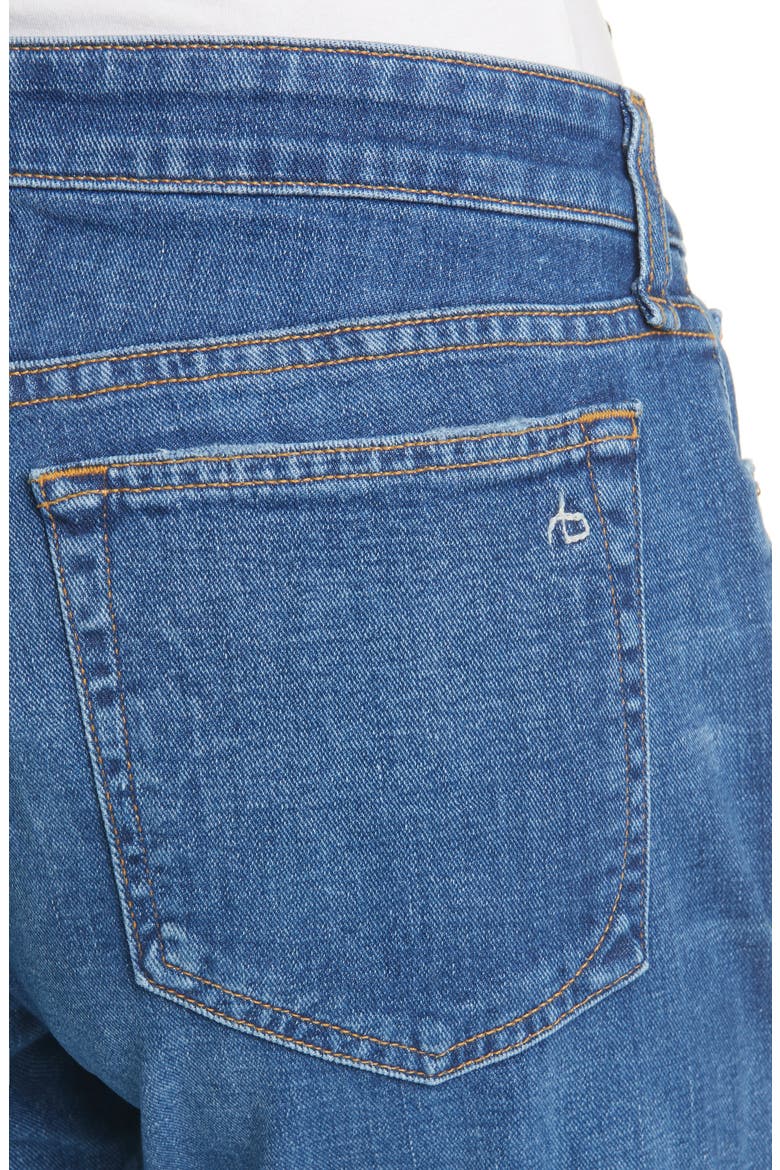 Dre Ripped Slim Boyfriend Jeans, Alternate, color, MISSION CI
