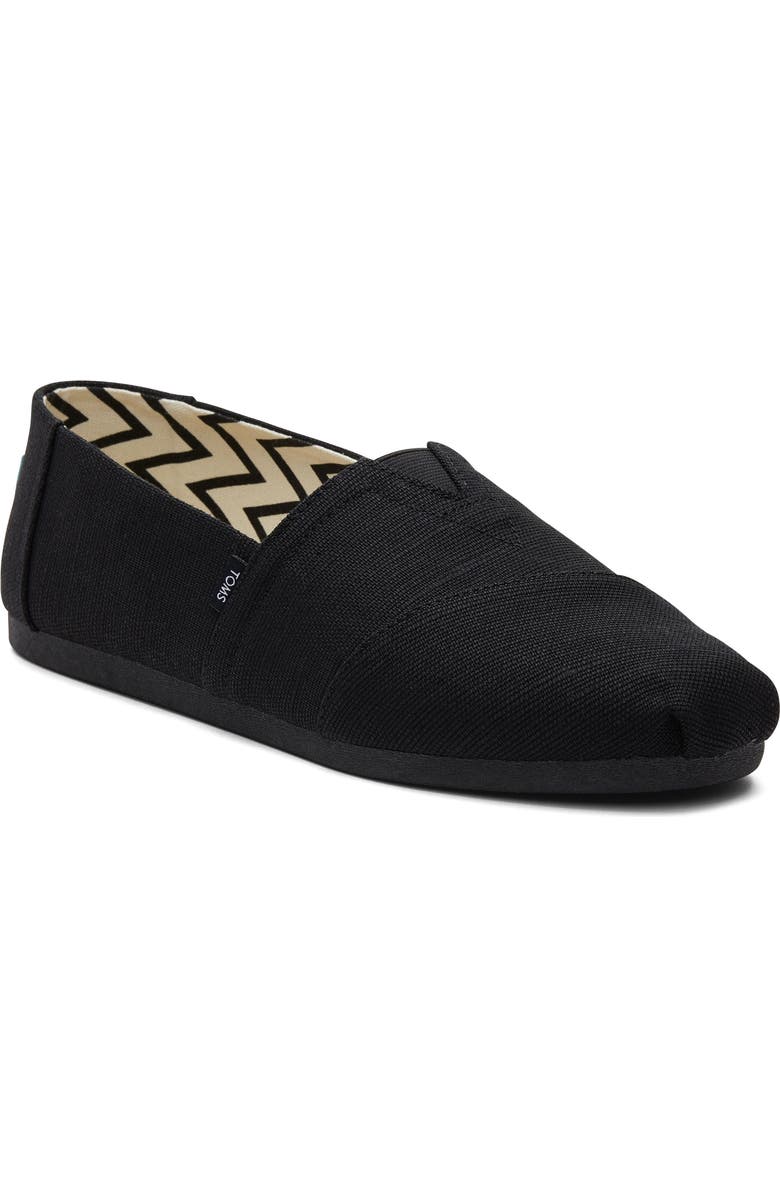 TOMS Alpargata 3.0 Slip-On Sneaker, Main, color, Black