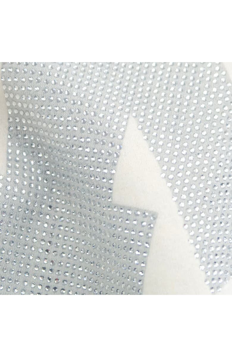 STARTER Women's Starter Cream Detroit Lions Rhinestone Relaxed Hoodie, Alternate, color, Cream