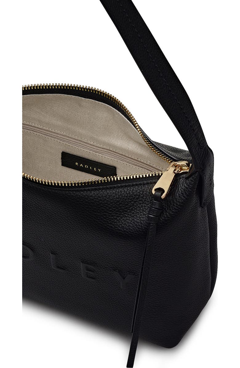 Radley Ridgeway Gardens Medium Ziptop Satchel Bag, Alternate, color, Black