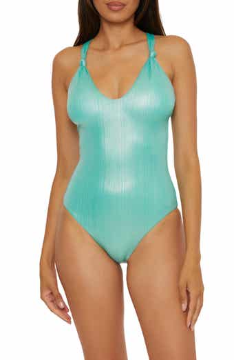 Becca Origami Cutout One-Piece Swimsuit