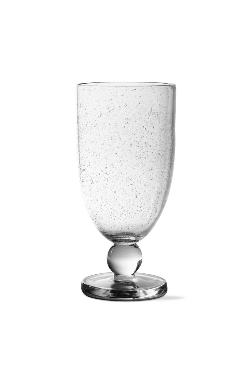 tag Bubble Glass Tall Goblet Clear Drinkware for Everyday Use, Main, color, Clear