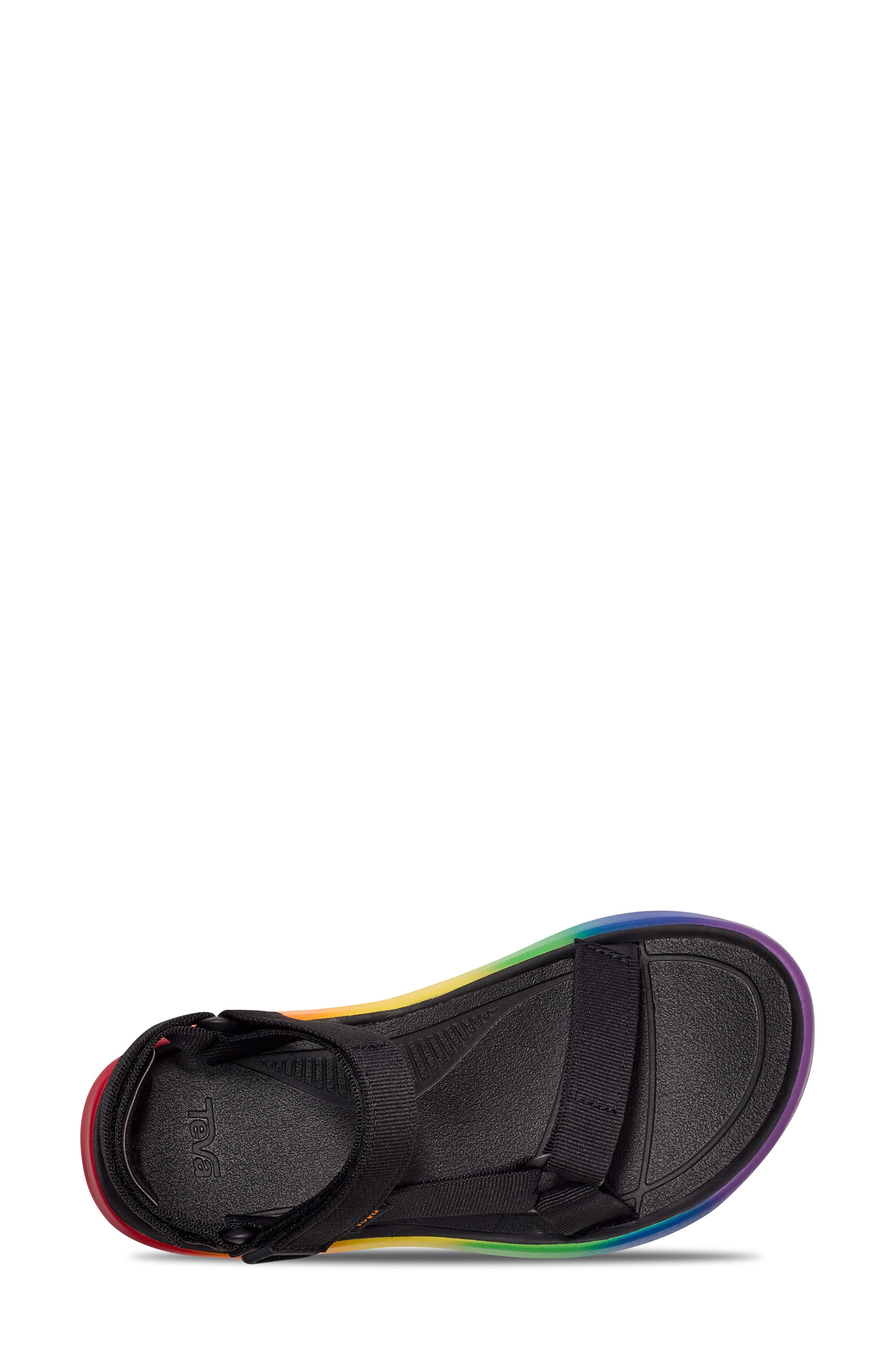 Teva Hurricane XLT2 Ampsole Brite Wedge Sandal, Alternate, color, Black/ Rainbow