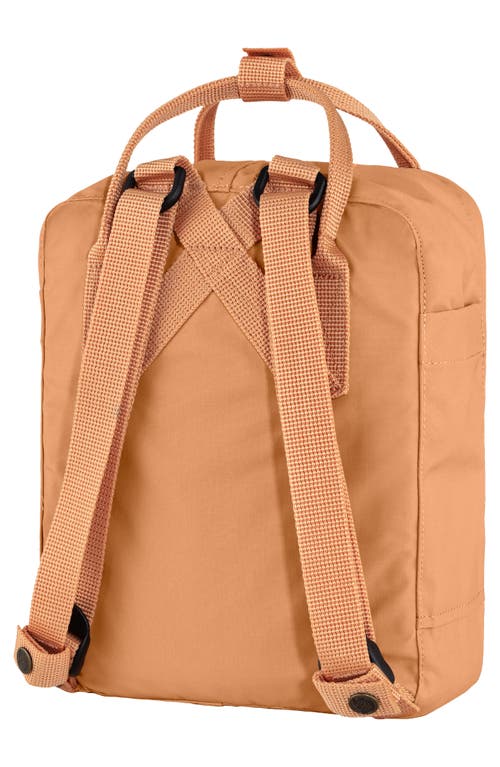 Fjall Raven Fjällräven Mini Kånken Water Resistant Backpack In Peach Sand