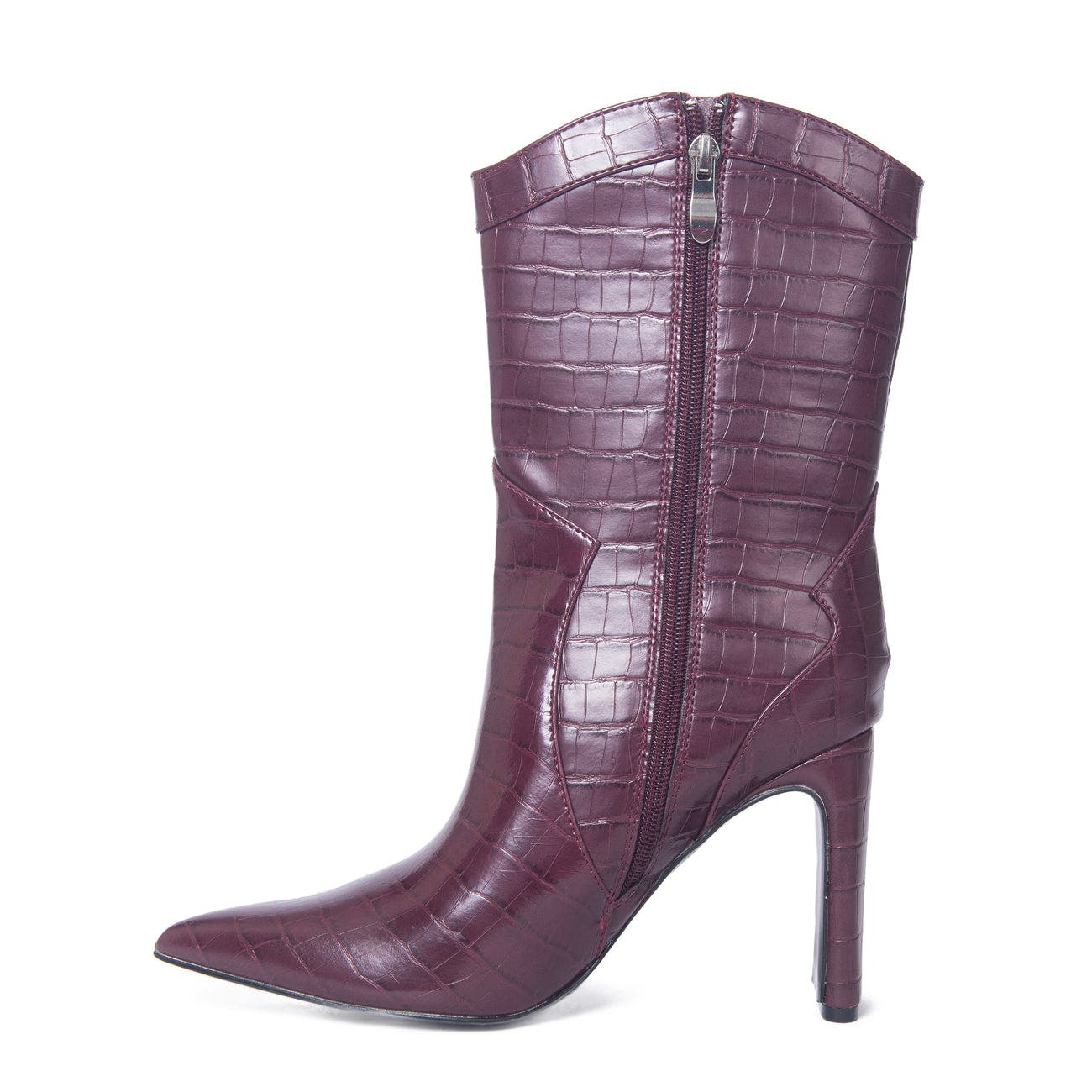 Lauren Lorraine Lola Boot, Alternate, color, Wine