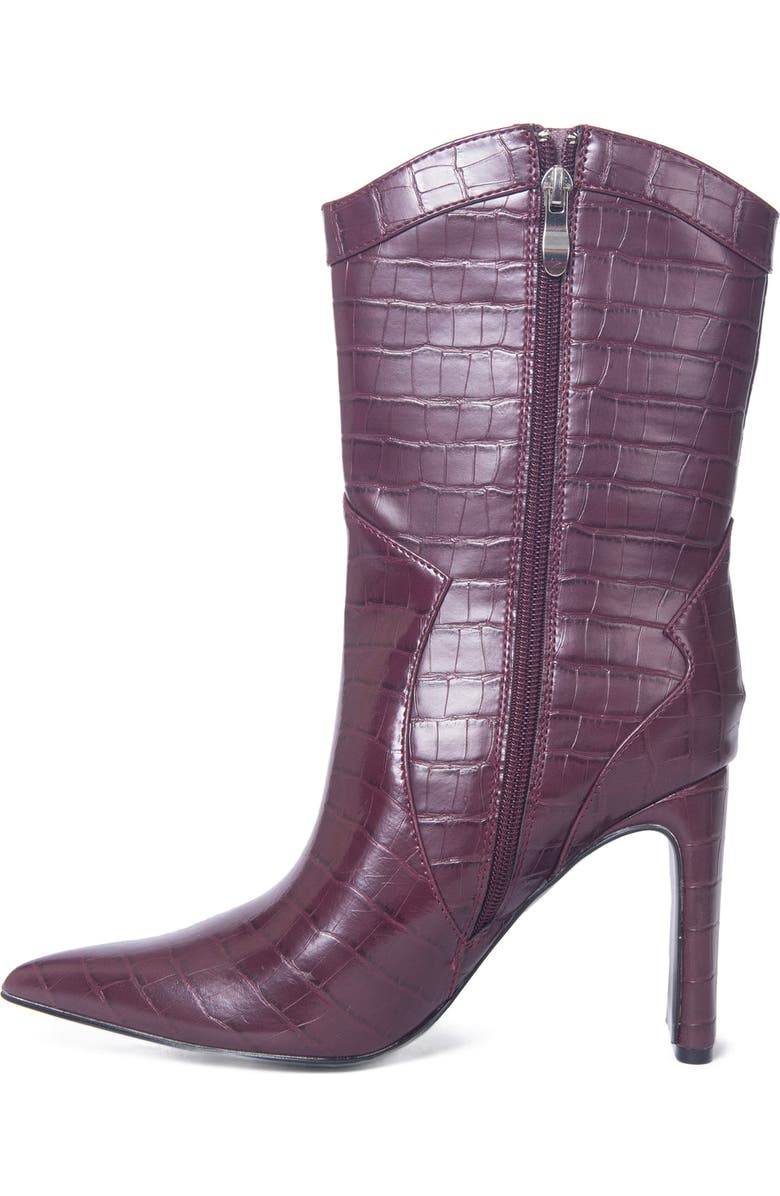 Lauren Lorraine Lola Boot, Alternate, color, Wine
