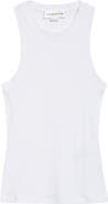 Victoria Beckham Rib Organic Cotton Tank