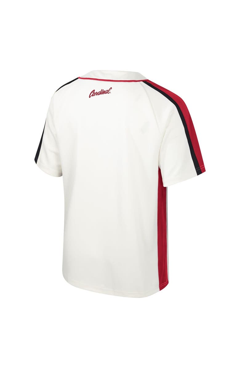COLOSSEUM Men's Colosseum Cream Stanford Cardinal Ruth Button-Up Baseball Jersey, Alternate, color, Cream