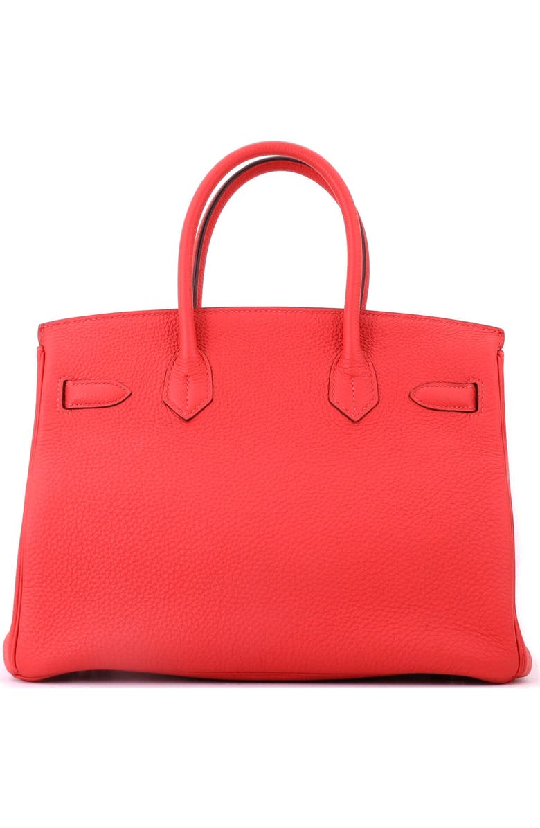 Pre-Owned Hermes Birkin Handbag Red Togo with Palladium Hardware 30, Alternate, color, Rouge Pivoine