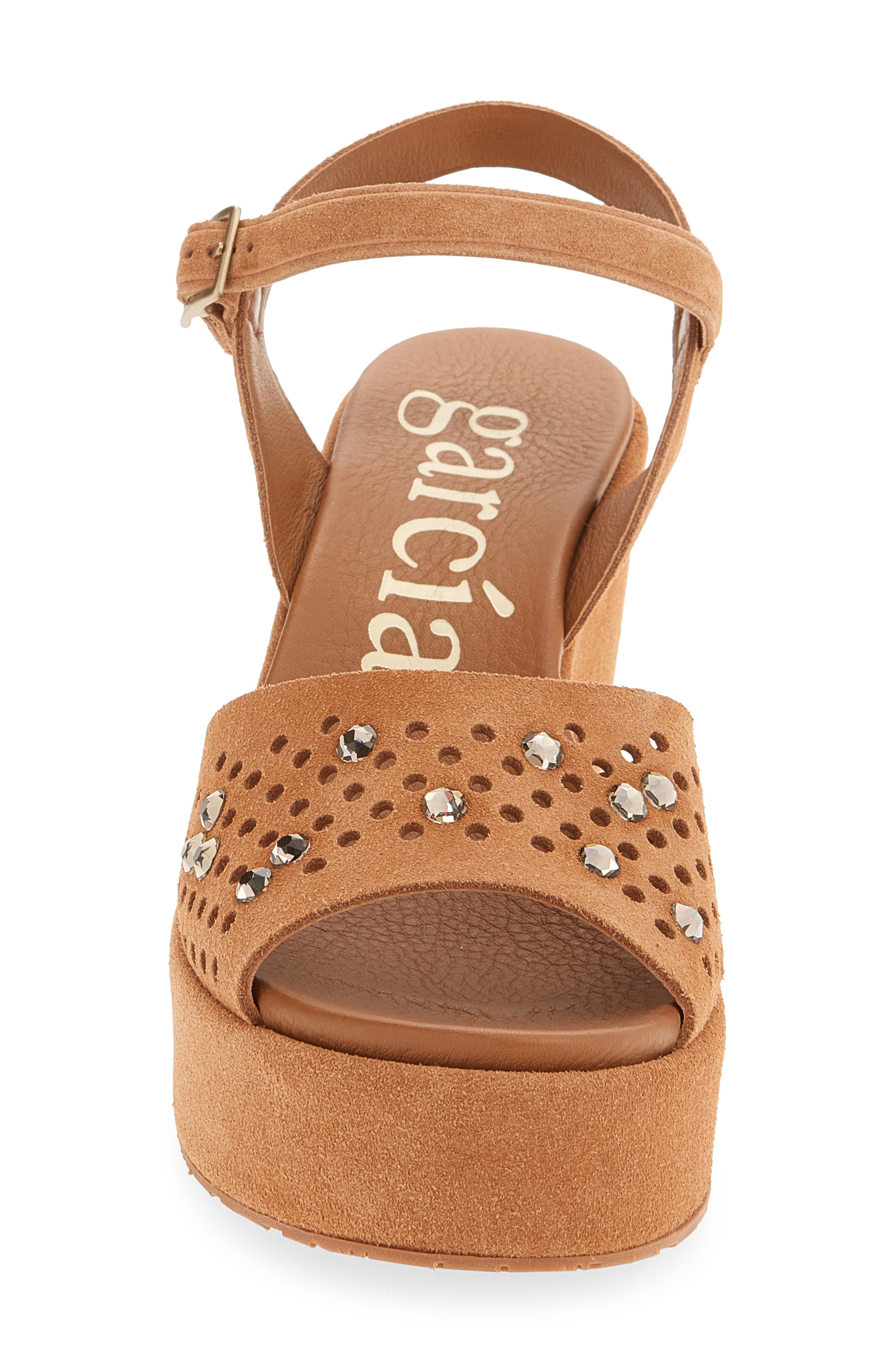 Dori Ankle Strap Platform Sandal, Alternate, color, ADOBE CASTORO