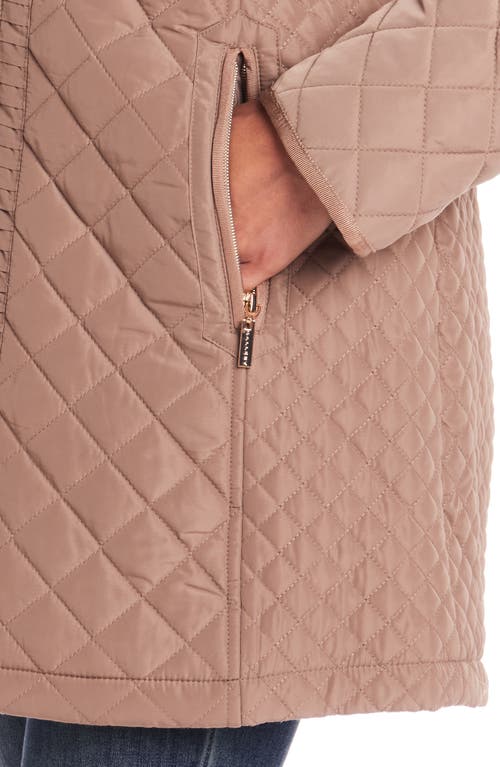 Gallery Quilted Jacket In Pink